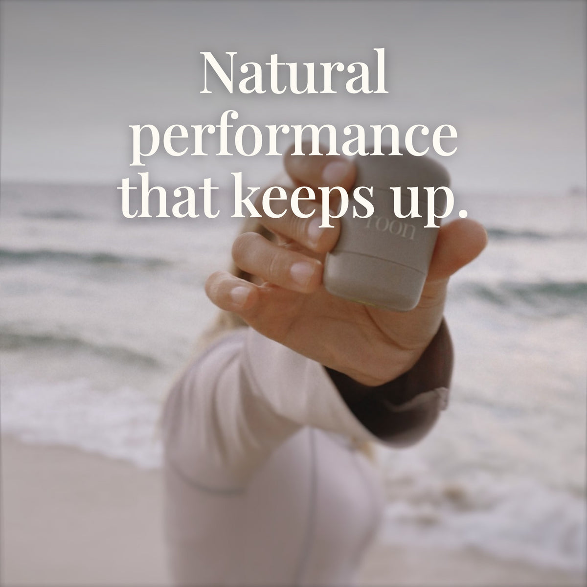 Applying Roon Coastal Citron outdoors — natural performance that keeps up