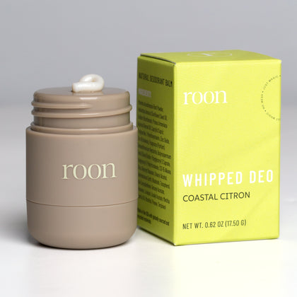 Roon Coastal Citron mini whipped deodorant balm