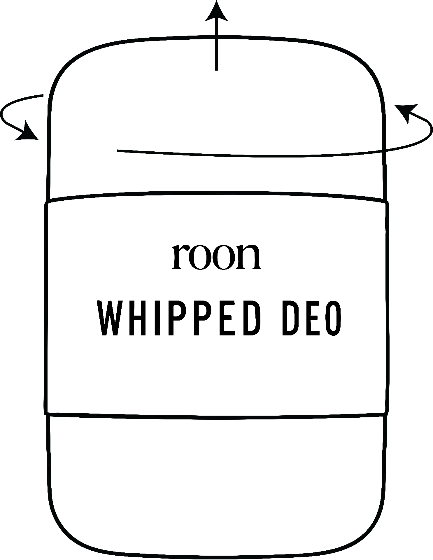 Twist counter-clockwise to remove cap