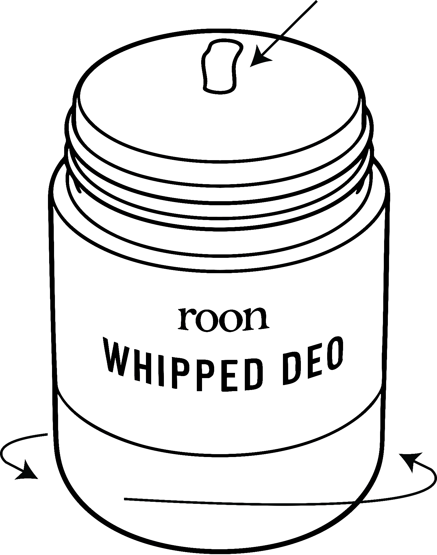 Twist base clockwise to dispense balm